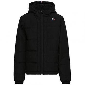 Le Coq Sportif ESS Doudoune Heavy Enfant Chaqueta, Unisex niños, Black, 6 años
