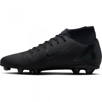 Nike Mercurial Superfly 10 Club Botas de fútbol de perfil alto MG - Negro (43)