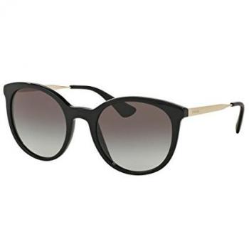 Prada PR 17SSF CINEMA Asian Fit Women's Sunglasses Black Size 55
