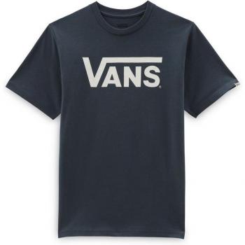 Camiseta Vans Classic Infantil Manga Corta Negra