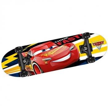 Monopatín Stamp Cars para Niños - Rojo, 28 pulgadas, diseño de coches, adecuado para niños, construcción duradera, ruedas de alta calidad para un deslizamiento suave