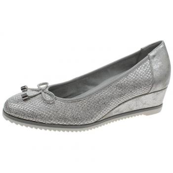 Tamaris Womens Silver Wedge Heeled Pumps 22303-20-226 6