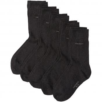 Camano 3642 Ca-Soft Socks 5 Paar - Calcetines para hombre, color gris