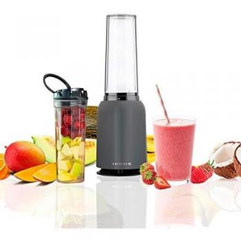 CREATE / MOI SLIM / Batidora de Vaso gris / Batidora personal para Smoothies y Batidos, 230 W, Individual, Portátil, Cuchillas de Acero Inoxidable, 230W, Libre de BPA