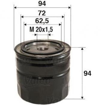 Filtro de aceite VALEO 586026