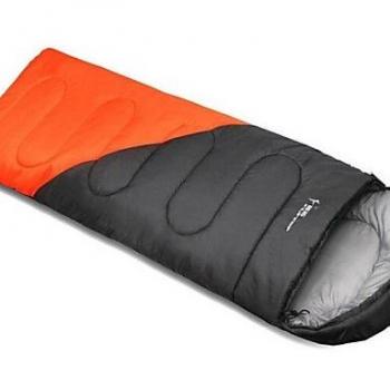 SDD/Flytop? Super Cálido 210T Impermeable 1400 GM sobre Exteriores -10 a -15 C Dormir FP3, black+orange