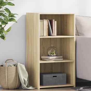 Aparador de madera multicapa roble Sonoma 50x41x93 cm marrón