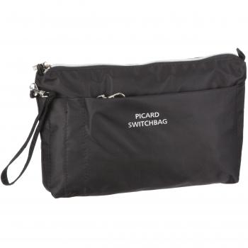 Picard Switchbag 7837 - Neceser de nailon para mujer, color negro, talla 26x16x5 cm