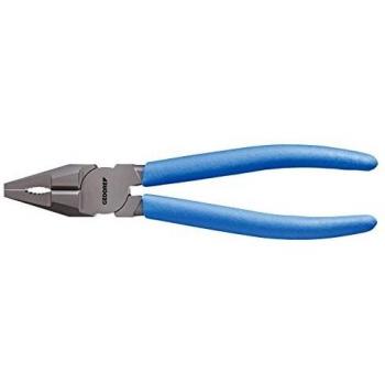 Alicate universal GEDORE 8210-180 TL - 180 mm, acero al carbono, mangos ergonómicos, acabado pulido, capacidad de agarre y corte
