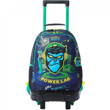 Mochila Totto Kong Lab M infantil con ruedas