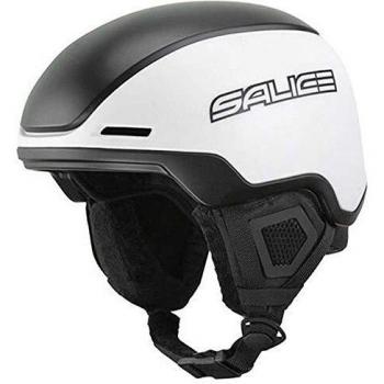 salice Casco esquí con Rotor TG. 52 – 56 Blanco-Negro Unisex Adulto