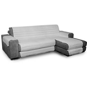 TRENDY CDDX-trendy penisola- Grigio – 190 Funda para sofà de Doble Cara, Resistente al Agua, Gris, 190 cm