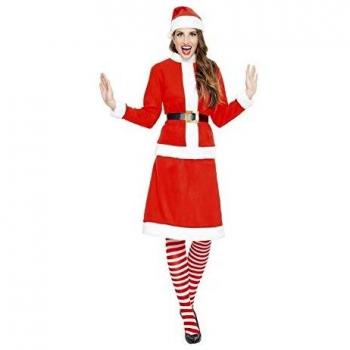 Disfraz de Mamá Noel o Miss Santa Claus para mujer