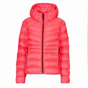 Chaqueta Acolchada con Capucha Fuji para Mujer en Rosa Hyper Fire - Superdry
