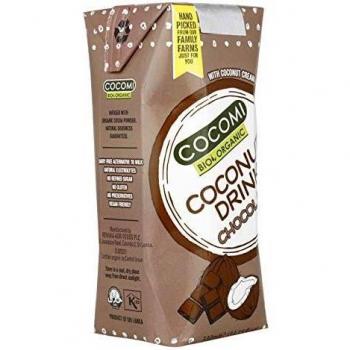 Cocomi Bebida de Coco Sabor Chocolate Bio, 330ml