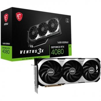 MSI GeForce RTX 4080 Ventus 3X OC 16GB GDDR6X Graphics Card