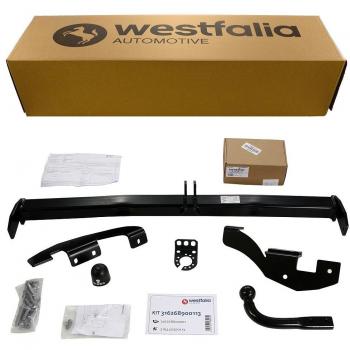Enganche de remolque WESTFALIA 316268900113 con capacidad de 75 kg y 1350 kg, instalación sin necesidad de puesta en servicio