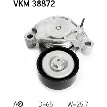 Polea tensora, correa poli V SKF VKM 38872