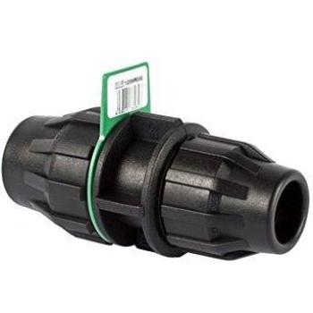 Syr Brico Fitting Manguito reducido, Negro, 18x7x7 cm