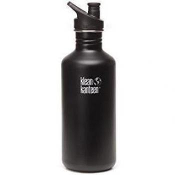 Klean Kanteen Classic - Botella - mit Sport Cap, 1182ml negro 2015