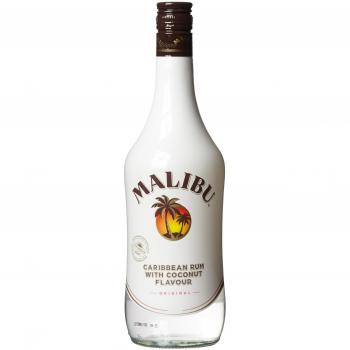 Malibu Ron Caribeño con Esencia de Coco, 700ml