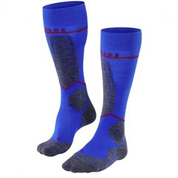 Calcetines de Esquí Falke SK4 Compresión Avanzada Ligera Hombre Azul 46-48