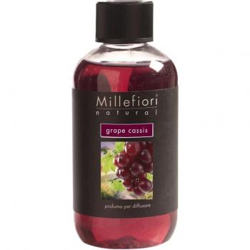 Recarga de Fragancia Natural Millefiori Milano Grape Cassis 250 ml