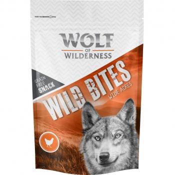 Wolf of Wilderness Wild Bites - Pack Ahorro 3 x 180 g - Wide Acres, con pollo