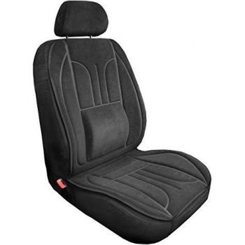 (E-MT) Protector ergonómico de asiento para coche compatible con FIAT (500L, BRAVA, BRAVO, CROMA, CINQUECENTO, DOBLO, FREEMONT, GRANDE PUNTO, IDEA, LINEA, MAREA, PALIO, PANDA, PANDA 4X4, PUNTO, RITMO, SEICENTO, SEDICI, STILO, TEMPRA, TIPO, UNO, QUBO)