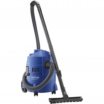 Nilfisk Buddy ll 12 UK Wet and Dry Vacuum Cleaner – Indoor & Outdoor Cleaning – 12 Litre Capacity with 1200 W Input Power