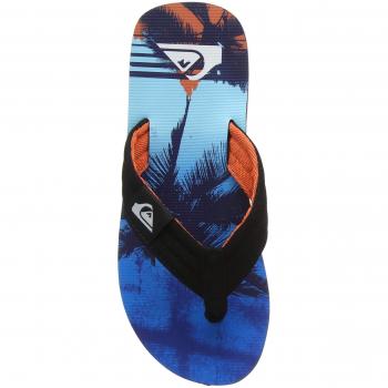 Quiksilver Molokai Layback, Zapatos de Playa y Piscina Hombre, Azul