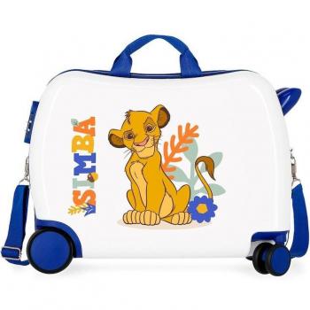 Maleta de cabina infantil Disney Simba Colors con capacidad de 34L