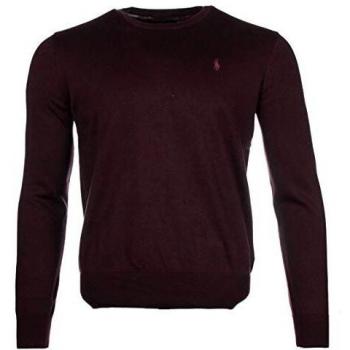 Ralph Lauren - Jerséi - Manga larga - para hombre borgoña XL