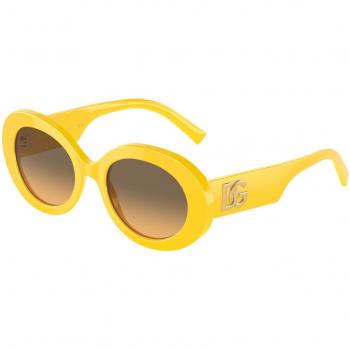 Dolce & Gabbana DG4448 Women's Sunglasses Yellow Size 51
