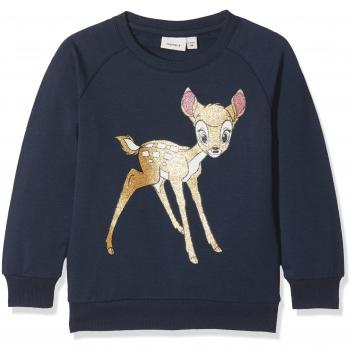 NAME IT Nitbambi Dorit Ls Swe Bru F Mini Wdi, Sudadera para Bebés