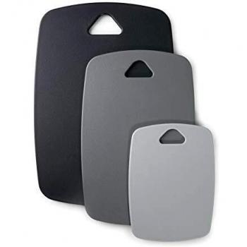 Lacor 60500 Set 3 Tablas de Corte a Doble Cara, Polipropileno, Libre de BPA, Plástico