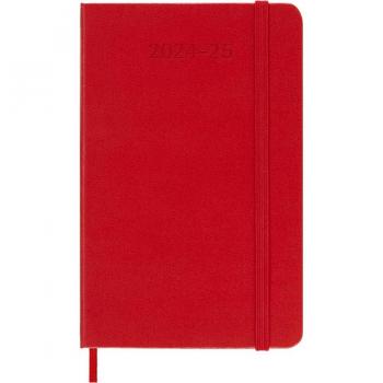 Agenda de 18 meses Moleskine rojo escarlata