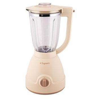 Batidora eléctrica Tognana Iridea 1000W con vaso de vidrio de 1.5L color champán