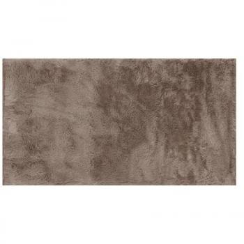 Alfombra Antideslizante de Pelo Extra Suave 60x120 cm para Salón, Dormitorio y Cocina - Fácil Limpieza (Nilo Crudo y Nilo Visón)