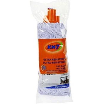 Kh7 0 Fregona Ultra Resistente Microfibra, Cian, 7x5x15cm