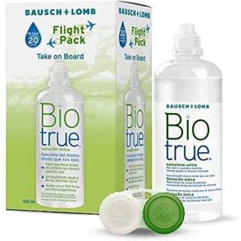 Biotrue Solución Única Flightpack - 100 ml