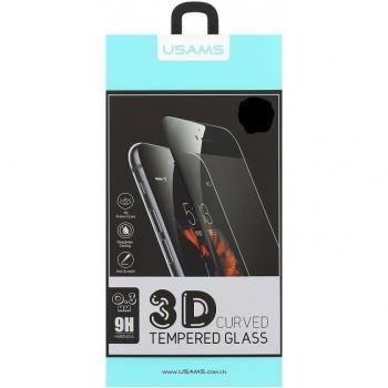 Protector Pantalla Completa, Cristal Templado 3D Curvo Compatible para iPhone 7 Plus, Blanco