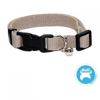 Collar Elástico para Gatos Liso Beige de MASCOTAS NATUR - Comodidad y Seguridad para un Paseo sin Estrés