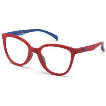 Adidas Originals AOR006O 053.053 Women’s Eyeglasses Red Size 51 (Frame Only) - Blue Light Block Available
