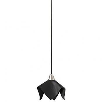 Lámpara colgante de piel negra fauna LED 5W 3000K