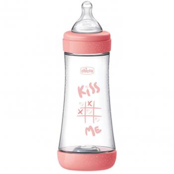 Biberón Chicco P5 Fast de Silicona para Niña 300ml
