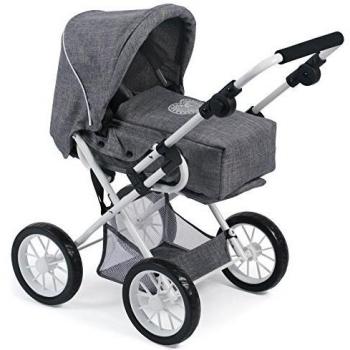 Bayer Chic 2000-Cochecito de muñecas Leni, Color Gris
