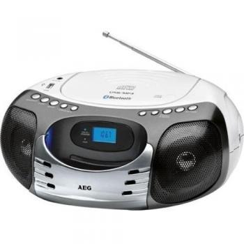 Jugador AEG SR4356BT portátil de CD / MP3 con radio y Bluetooth