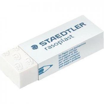 Staedtler Rasoplast 526 B Goma de Borrar Blanca, Grande, 1 Pieza (526 B20)