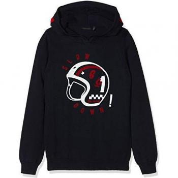 IKKS Junior Pull Capuche Ml Marine suéter, Azul